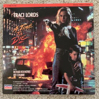 A Time To Die Laserdisc - Traci Lords - Very Rare