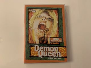Massacre Video Dvd Demon Queen Donald Farmer Rare Act Fast