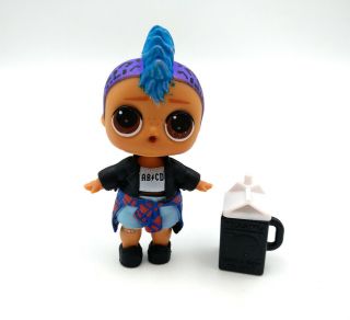 Lol Surprise Doll Toy Ultra - Rare Series 3 - 024 Confetti Pop Punk Boi Color Change