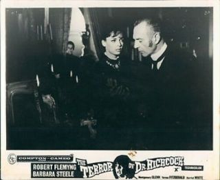 Terror Of Dr.  Hitchcock Barbara Steele Rare Lobby Card