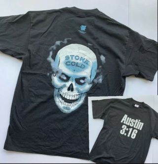 Vintage Rare 1997/1998 Stone Cold Steve Austin 3:16 T - Shirt Xl Wwf Wwe