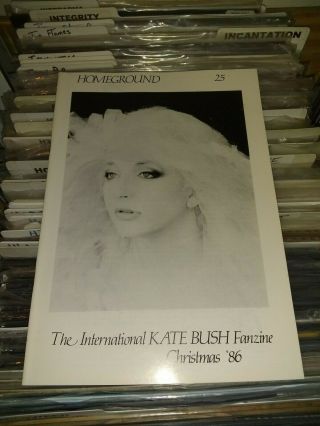 Kate Bush - Homeground Issue 25 Christmas 1986 - Rare/out Of Print