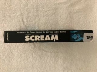 Scream (1996) - VHS Movie - Horror - Courtney Cox Blue Box - Neve Campbell - RARE 3