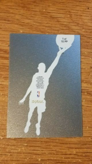 Tim Duncan 1999 - 00 NBA Hoops Skybox Pure Players 171/500 Rare Insert 2