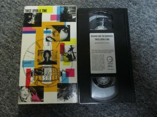 Siouxsie And The Banshees Once Upon A Time Video Geffem Vhs Very Rare Oop