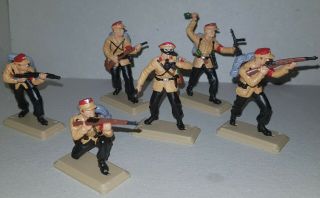 German Sa Ww2 Rare Argentina Dsg Plastic Toy Soldiers Set Britains