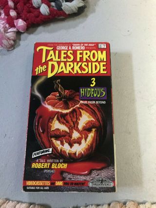 Tales From The Darkside 3 Thriller Horror Sov Slasher Rare Oop Vhs Big Box Slip