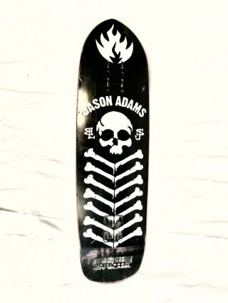 Jason Adams Black Label Punkpoint Skateboard Deck Rare