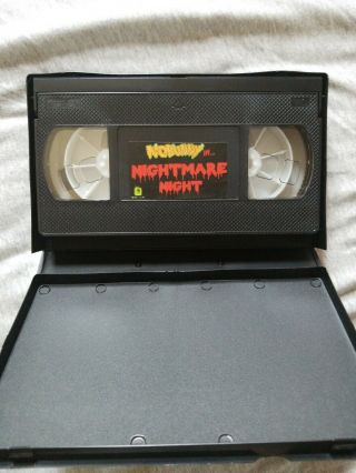 No Bunny Nightmare Night VHS RARE OOP 36/100 3