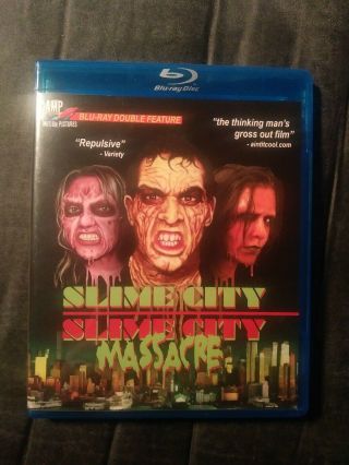Slime City Blu Ray Rare Sov 80s Horror Camp Motion Pictures