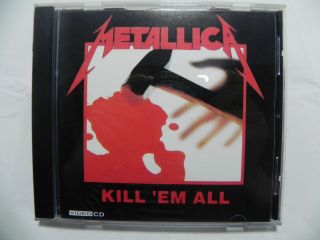 Metallica - Kill Em All 24k Gold Unique Video Cd Vcd / Rare