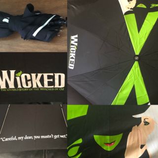Wicked Musical The Untold Story Of The Wicked Witches Of Oz Umbrella Rare 2008