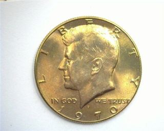 1970 - D Kennedy 50 Cents Gem,  Uncirculated,  Very Rare This