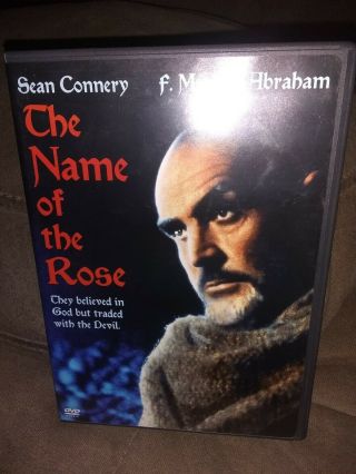 The Name Of The Rose (dvd,  2004) Rare Oop Htf
