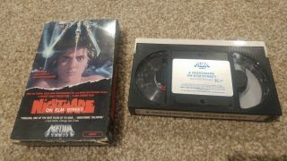 A Nightmare On Elm Street - Rare Beta Video W/ Case - 1985 Horror Freddy Classic