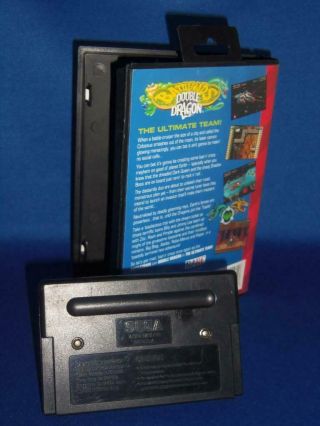Vintage Sega Genesis Battletoads Double Dragon Video Game in Case (1993 RARE) 2
