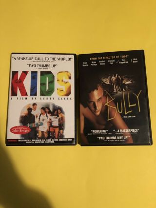 Kids Dvd And Bully Dvd.  Oop/rare 2 Movies