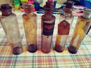 Rare Sunoco Motor Oil Bottles