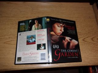 The Cement Garden (dvd,  2000) Very Rare Yorker Video With Insert