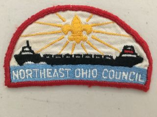 Boy Scouts - Northeast Ohio Council Patch Merged 1993 Rare