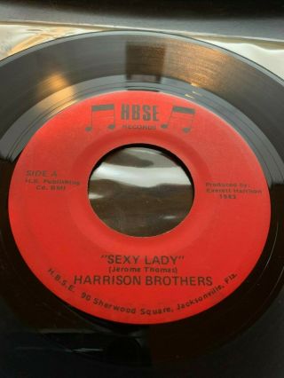 Harrison Brothers - Sexy Lady - 45 Rare Boogie Funk / Modern Soul 80 