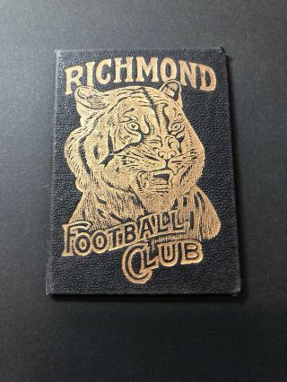 Rare 1949 Vfl Richmond Tigers Membership Book Ticket