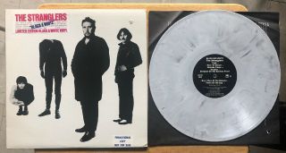The Stranglers 1978 Limited Black And White Vinyl A&m Records Wave Punk Rare