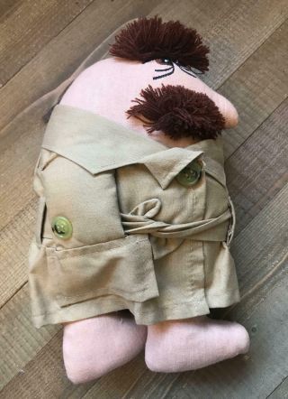 Vintage Uncle Pee Wee Sherman Mr Flashmore 1977 Trench Coat Flasher Doll Rare