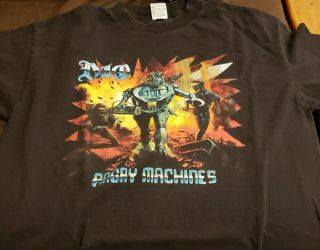 Vintage Ronnie James Dio T Shirt Angry Machines Tour Xl Rare