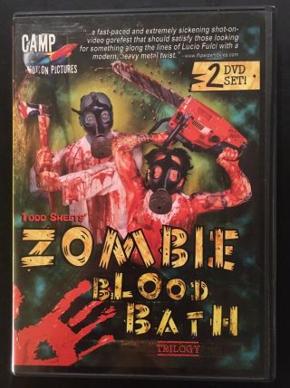 Zombie Bloodbath Trilogy Nm Dvd Todd Sheets 2 3 Rage Undead Armageddon Rare Gore