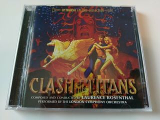 Clash Of The Titans / Laurence Rosenthal / Rare Cd Intrada / Out Of Print