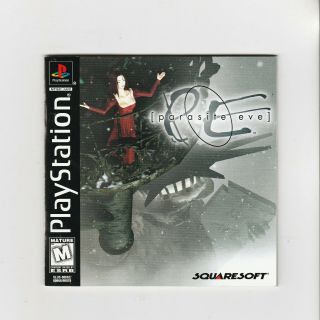 Parasite Eve PlayStation 1 Game Rare HTF PS1 RPG Squaresoft With Booklet 3
