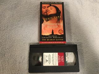 The Scarlet Letter (1995) - Vhs - Drama - Demi Moore - Gary Oldman - Demo / Screener - Rare