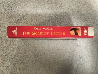 The Scarlet Letter (1995) - VHS - Drama - Demi Moore - Gary Oldman - Demo / Screener - RARE 3