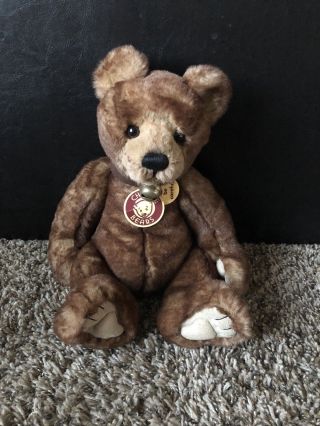 Charlie Bears Josh Rare And Retired 2008 Handsome Bear Collectible And Unique