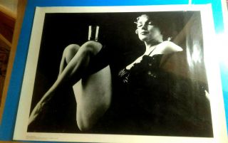 Marilyn Monroe Poster.  Milton Greene.  1982 Near Shape.  Rare.