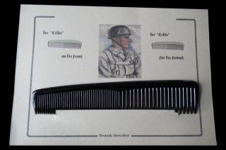 Ww2 German Wehrmacht/luftwaffe Personal Comb - Rare