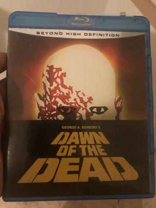 Dawn Of The Dead Blu - Ray (1978) Anchor Bay Out Of Print Oop George Romero Rare