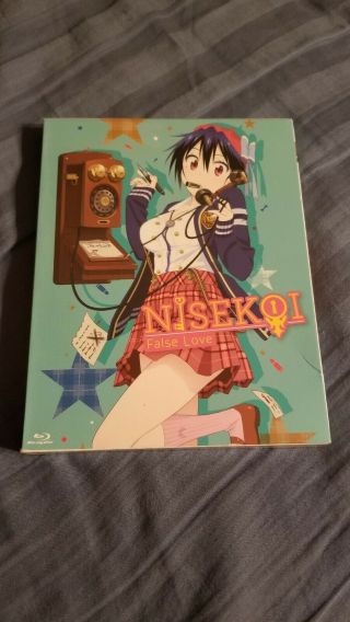 Nisekoi False Love Bluray Aniplex Volume 3,  Rare Out Of Print Oop
