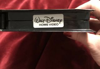 Rare 1132 Disney Masterpiece Fantasia on VHS with proof of purchase inside 6
