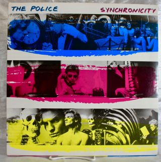 Lp: The Police Synchronicity A&m Records – Sp - 3735 1983 Rare Yellow Bottom