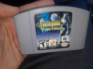 Rare N64 Castlevania Legacy Of Darkness Authentic Nintendo 64 Game
