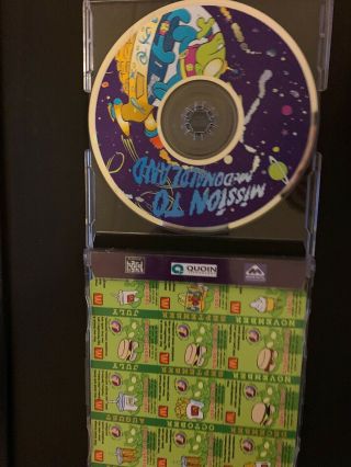 Rare Mission To McDonaldland Interactive 1999 PC CD - ROM w Coupon From 1999 3
