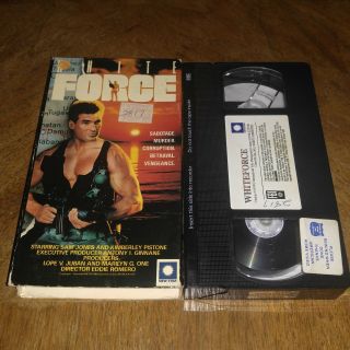 White Force Vhs Star Video Action Sleaze 1987 Rare Oop