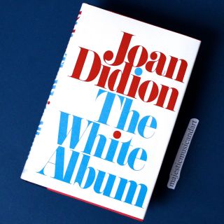 Joan Didion The White Album Book Harcover 1st The Beatles Doors Rare