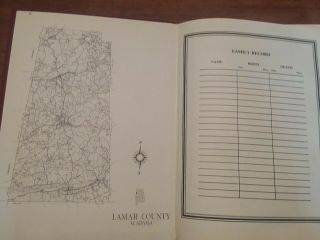 The Heritage of Lamar County,  Alabama - Rare Book of Family Histories 5