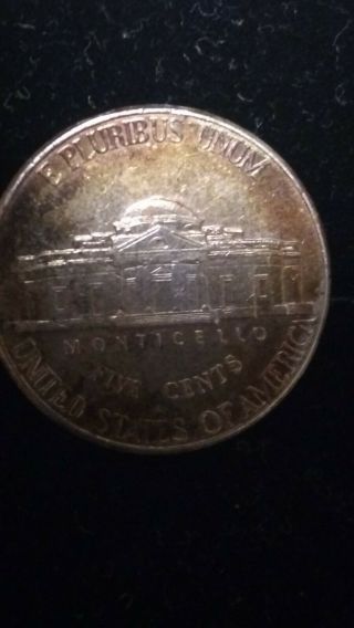 Rare Find - Rainbow 2000D Nickel error coin 2