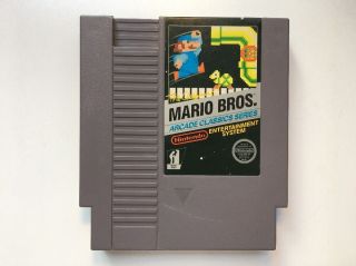 Mario Bros.  Arcade Classic Series Nintendo Nes Rare 5 Screw Game