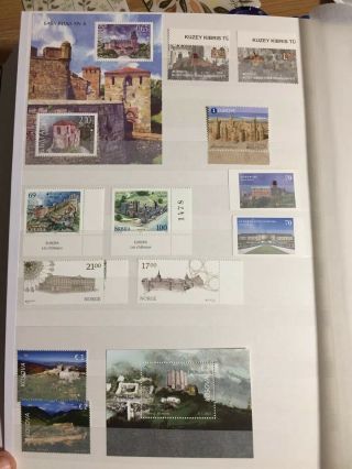 2017 Cept Europa Mnh 61 Different Countries Inc Luxembourg No Name Rare