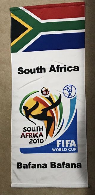 Rare Vintage 2010 Fifa World Cup South Africa 20x48 Banner Poster Sign Bafana